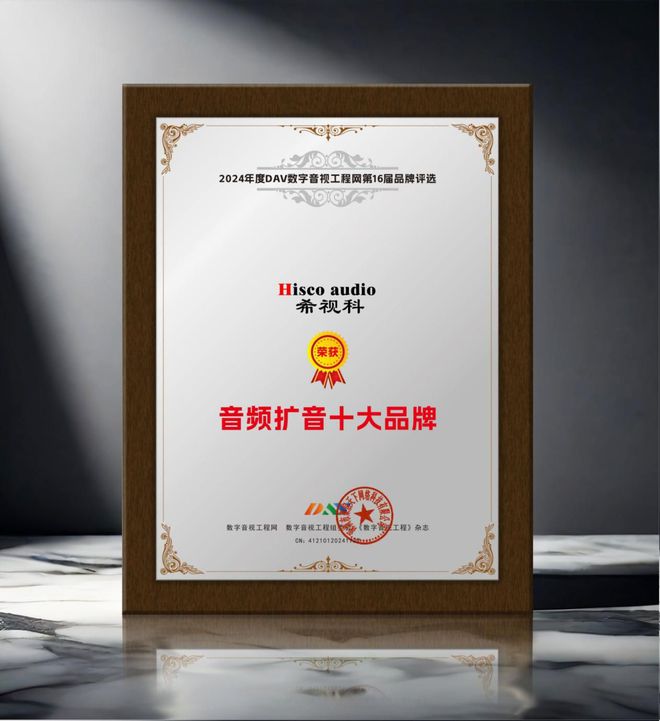 1“2024年度音频扩音十大品牌”名单公布！爱游戏app网站手机版喜讯来袭！ DAV0(图9)