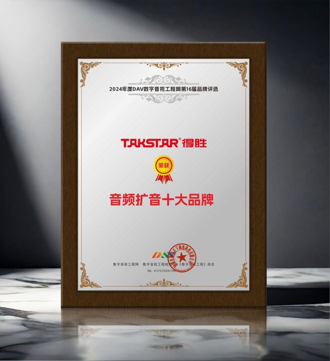 1“2024年度音频扩音十大品牌”名单公布！爱游戏app网站手机版喜讯来袭！ DAV0(图7)