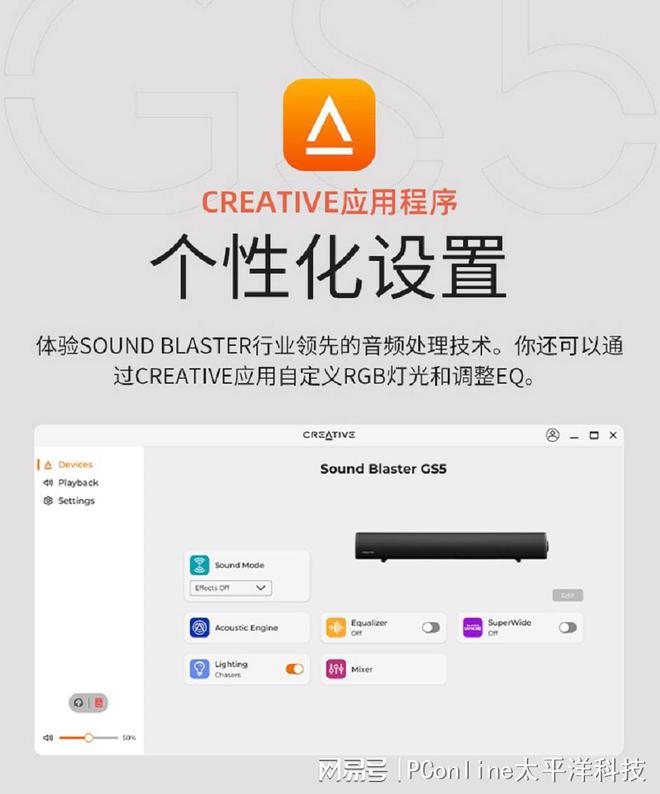 BLASTER GS5电竞音箱上市爱游戏app网站创新科技SOUND(图3)